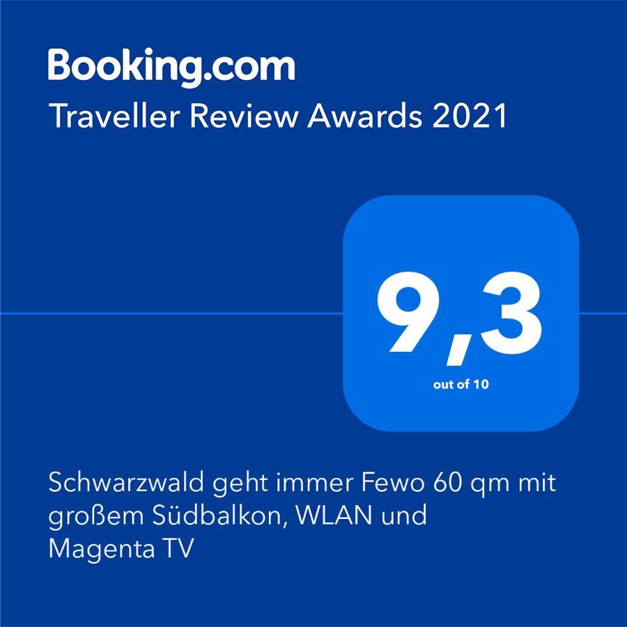 Schwarzwald Geht Immer Fewo 60 Qm Mit Grossem Suedbalkon, Wlan Und Magenta Tv Schönwalde Exteriér fotografie